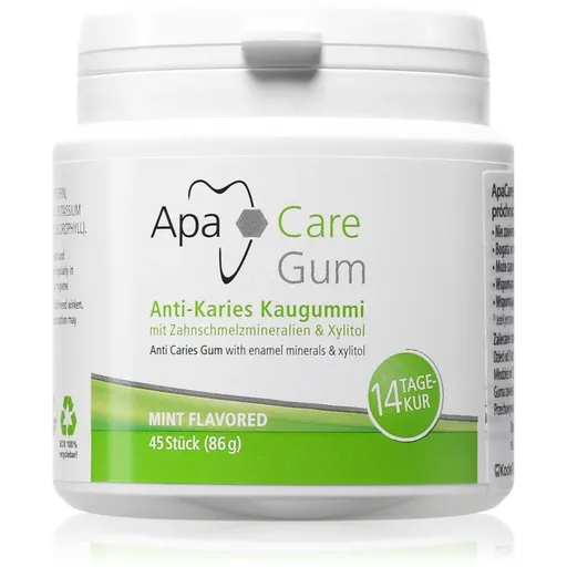 ApaCare Gum Anti Caries gumă de mestecat 45 buc
