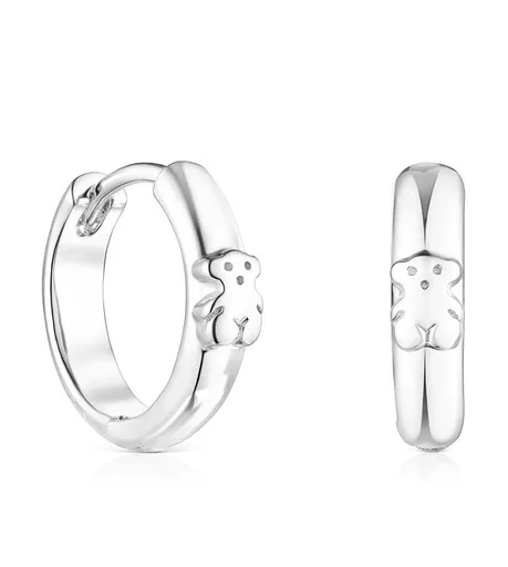 Tous Cercei rotunzi din argint Basics 1003911900