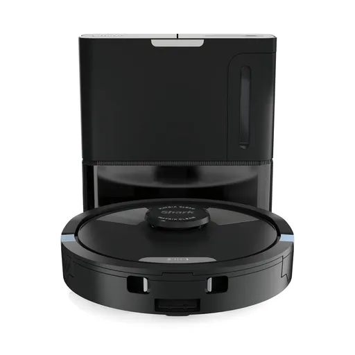 Robot aspirator Shark Matrix Plus RV2620WAEU, 650 W, 0.3 L, 360° LiDAR, Autonomie pana la 110 min, Matrix Clean, Negru