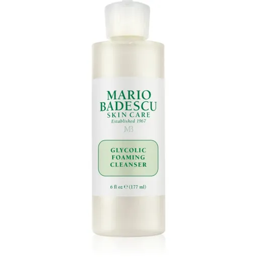 Mario Badescu Glycolic Foaming Cleanser gel spumant de curatare pentru definirea pielii 177 ml