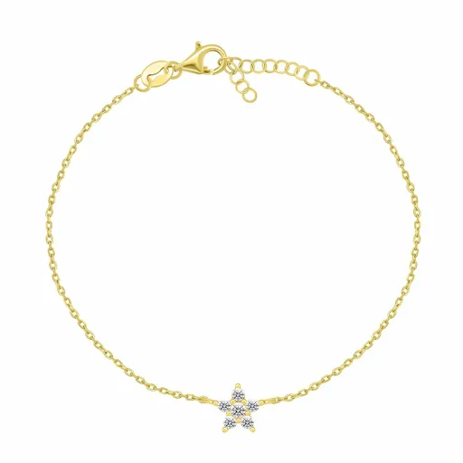 Brilio Silver Brățară din argint pentru femei Stea strălucitoare BRC185Y