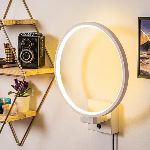 Aplica de perete, Opviq, 119FRS1106, Alb