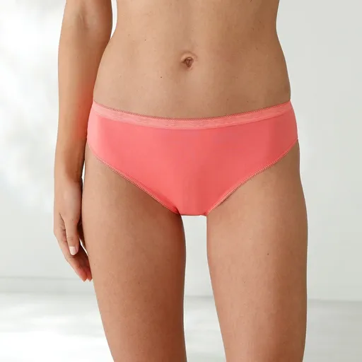 Set de 3 pantaloni midi din bumbac elastic