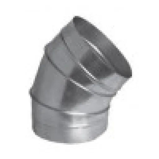 Piesa speciala, cot 45°,din segmente faltuite, diametru Ø300