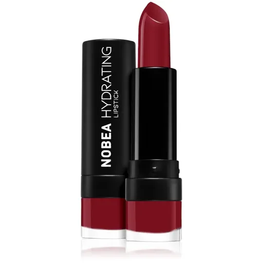 NOBEA Day-to-Day Hydrating Lipstick ruj hidratant culoare Red Wine #L16 4,5 g