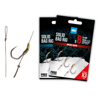 Nash Návazec Solid Bag Rig - vel.8,Nash Návazec Solid Bag Rig - vel.8