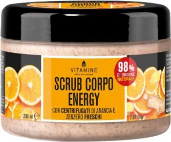 ERBORISTICA Vitamine Energy Telový peeling pomaranč a zázvor 200 ml