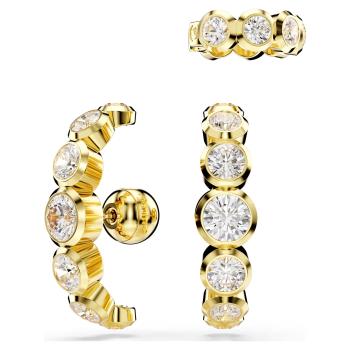 Swarovski Set de cercei strălucitori placați cu aur Imber 5711482