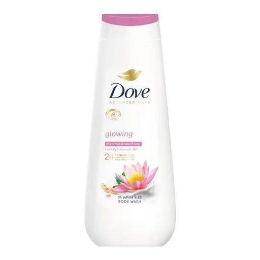 Dove Gel de duș cu apă de orez și parfum de lotus Glowing Advanced Care (Shower Gel) 400 ml