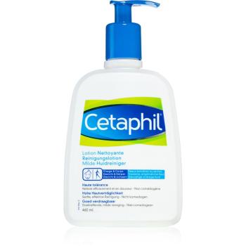 Cetaphil Cleansers lapte pentru curatare pentru ten uscat și sensibil 460 ml