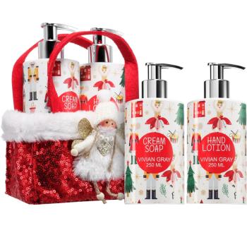 Vivian Gray Set cosmetic pentru îngrijirea mâinilor Red Fairy (Cream Soap & Hand Lotion)