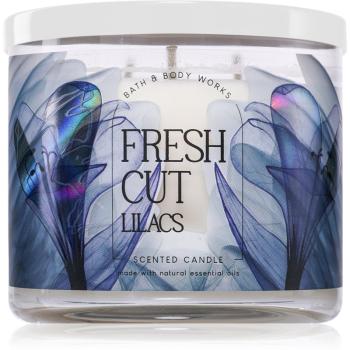 Bath & Body Works Fresh Cut Lilacs lumânare parfumată 411 g