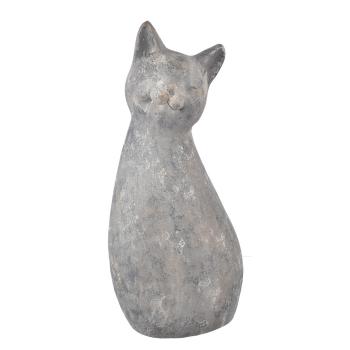 InDecor Ceramic Cat Meg gri, 33 x 26 x 83 cm