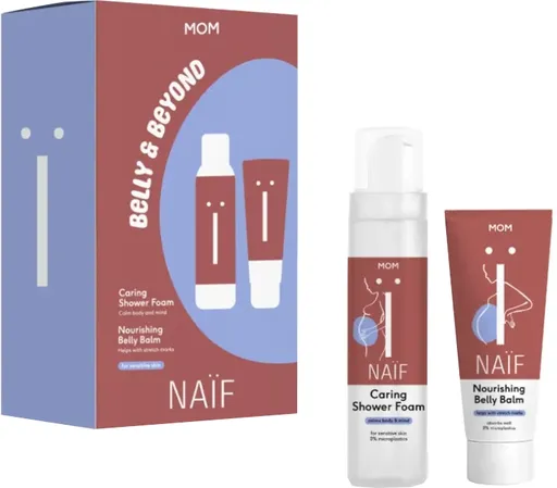 NAÏF Set cadou de cosmetice pentru gravide Mom Belly
