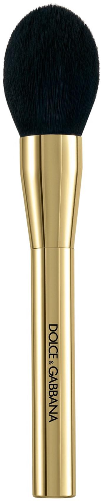 Dolce & Gabbana Pensulă cosmetică pentru aplicarea pudrei și a iluminatorului (Powder & Highlighter Beauty Brush)