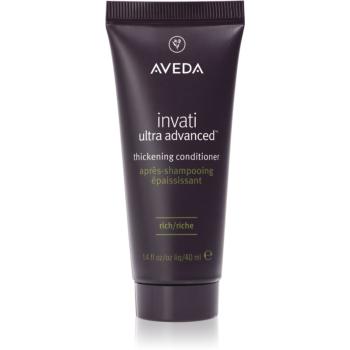 Aveda Invati Ultra Advanced™ Thickening Conditioner Rich balsam intensiv pentru par fin si subtiat 40 ml