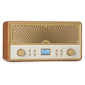 Auna Glastonbury Go, radio digital, stereo, baterie Li-Ion, BT, DAB/UKW, MP3, USB, Line-In