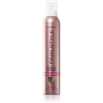 Montibello FINALESTYLE Color mousse vopsea de par sub forma de spuma pentru a evidentia culoarea parului Natural blonde 320 ml