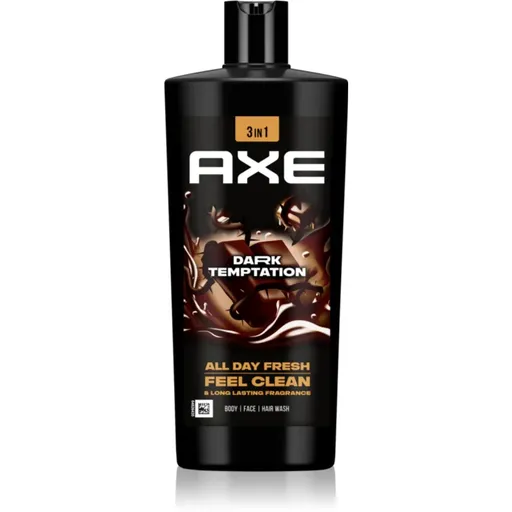 Axe Dark Temptation gel de duș pentru față, corp și păr 700 ml