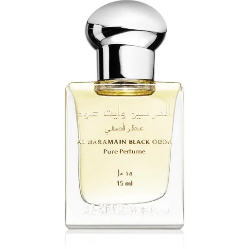 Al Haramain Black Oudh ulei parfumat unisex 15 ml