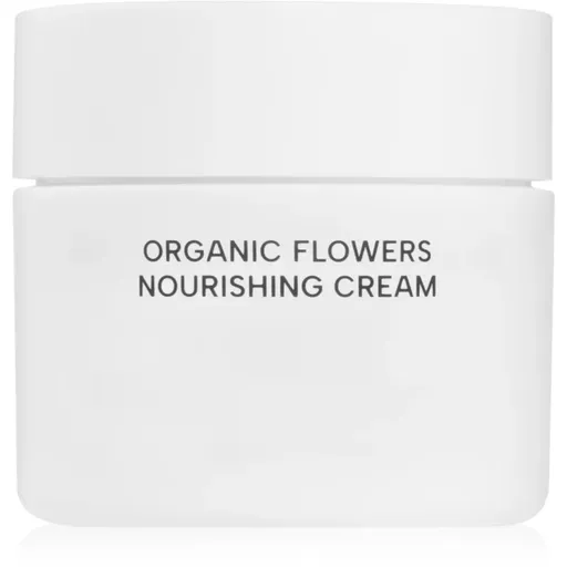 WHAMISA Organic Flowers Nourishing Cream crema de fata hranitoare cu efect de lifting și fermitate 50 ml