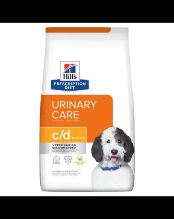 HILL'S Prescription Diet Canine c/d Multicare Chicken Hrana uscata caini adulti cu probleme urinare 12 kg