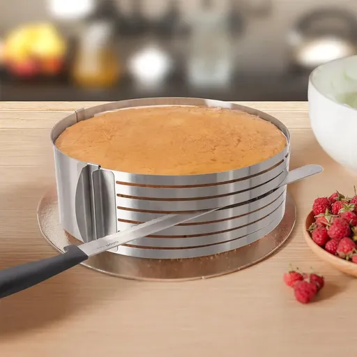 Formă reglabilă pentru tăierea torturilor, diametru 24–30 cm