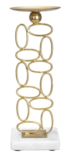 Mauro Ferretti  Suport Lumanare Bubbles cm 10X10X27 | Aosom Romania