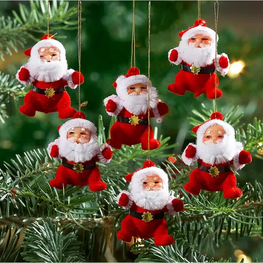 6 Decorațiuni Moș Crăciun