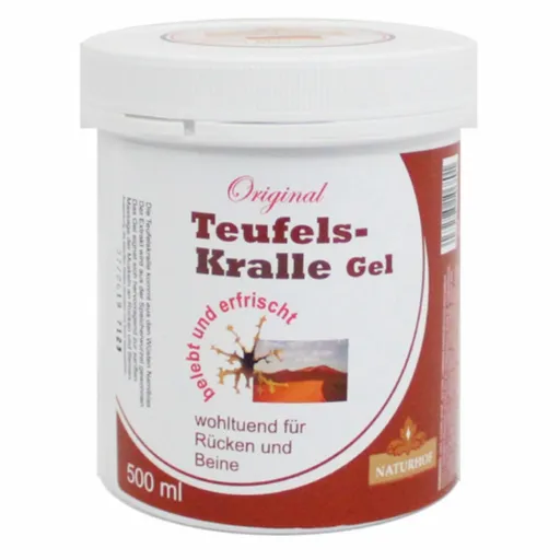 Gheara diavolului - gel de masaj pentru spate și picioare, 500 ml