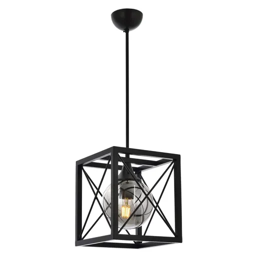 Lustra, Opviq, 683AVN1412, Metal, Negru