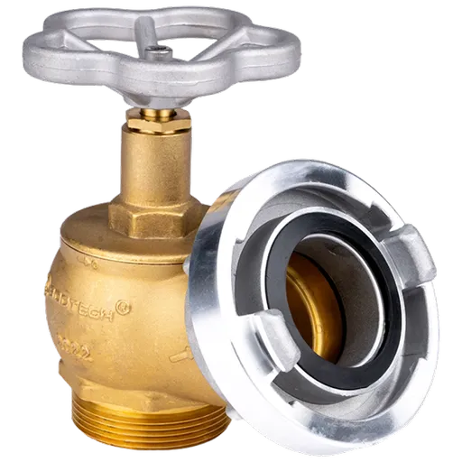 Robinet hidrant interior cu racord storz, 2", Alama, presiune 16 bar