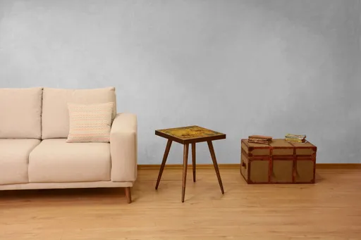 Scaun, Hanah Home, PA, 52x51x77 cm, Maro deschis