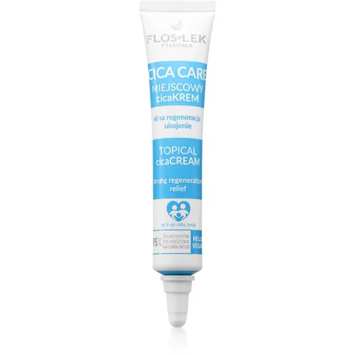 FlosLek Pharma Cica Care Topical CicaCream crema regeneratoare pentru tratament local 20 ml