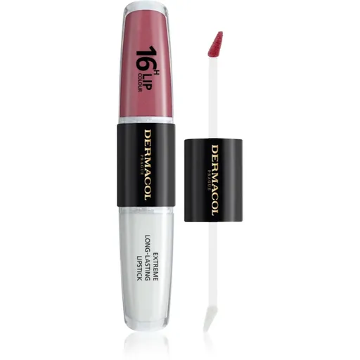 Dermacol 16H Lip Colour ruj rezistent si luciu de buze. culoare 13 2x4 ml