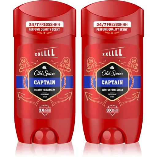 Old Spice Captain deodorant stick pentru barbati 2x85 ml