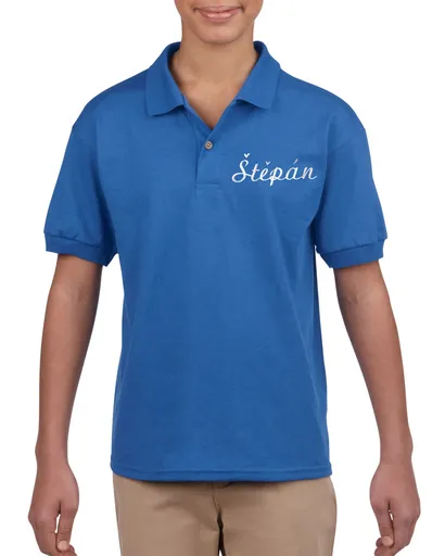 Tricou polo pentru copii, personalizat