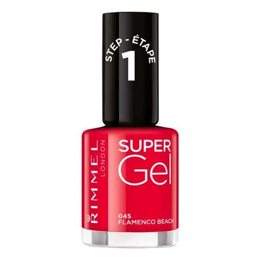 Rimmel Gel lac pentru unghii Super Gel (Nail Polish) 12 ml 045 Flamenco Beach