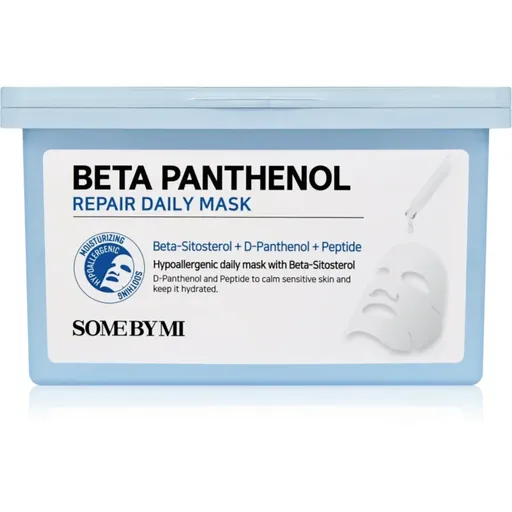 Some By Mi Beta Panthenol Repair Daily Mask mască textilă calmantă big pack 30 buc