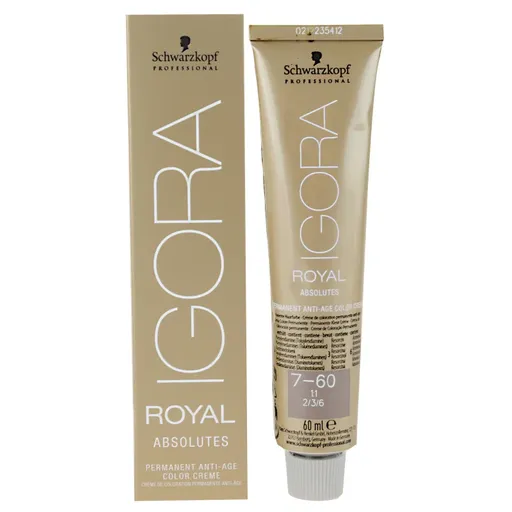 Schwarzkopf Professional IGORA Royal Absolutes culoare par culoare 6-60 Dark Blonde Chocolate Natural 60 ml