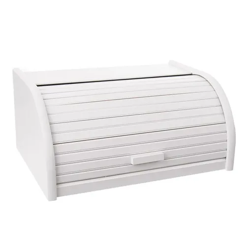 Orion Cutie din lemn pentru pâine Ambo, albă, alb