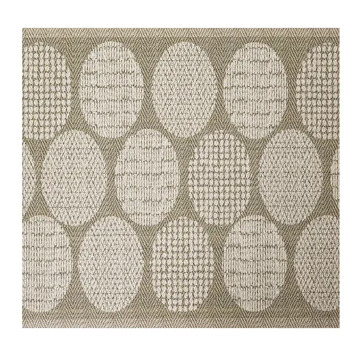 Covor de vinil cu decorare cu cercuri