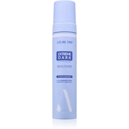 Azure Tan Violet Base spuma autobronzanta pentru corp culoare Extreme Dark 200 ml