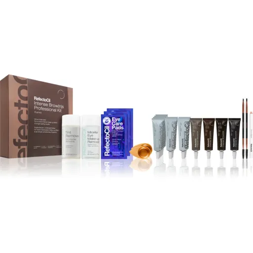 RefectoCil Intense Brow[n]s Professional Kit set pentru vopsirea genelor și a sprâncenelor