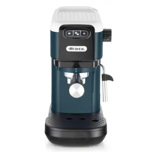 Espressor manual Ariete ESPRESSO COLOR 1399/11, 1300W, 15 bar, 1.1 L, Cafea macinata si paduri ESE, Alb