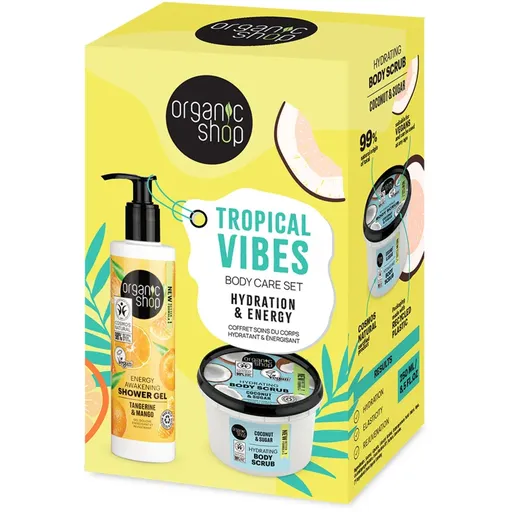 Organic Shop Tropical Vibes set cadou pentru corp