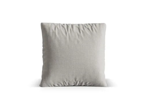 Perna decorativa, Nuria-215, Micadoni Home, 70x70 cm, tesatura structurata chenille, gri deschis