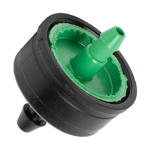 Ciuperca Pentru Picurare Cu Compensator Cu Membrana, Debit Maxim 2 L/h, Culoare Verde