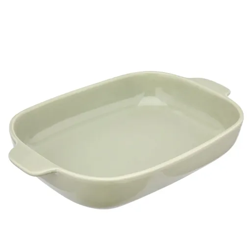 Vas de copt din ceramică Altom verde deschis 1900ml, 33,5 x 22 x 5 cm, M