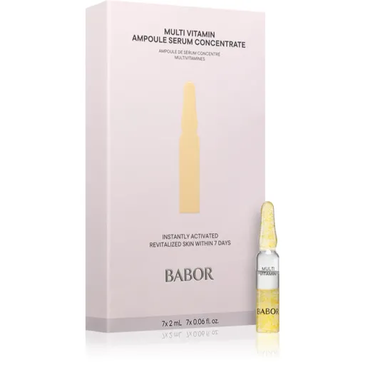 BABOR Ampoule Concentrates Multi Vitamin ser concentrat nutritie si hidratare 7x2 ml
